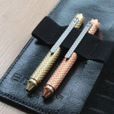 EDC Brass/Red Copper Titanium Clips Signature Pen Writing Portable outdoor Tools 07FC0E-D4 - KOEEK