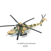 1:72 Mi-28NM Pre-Painted Super Night Hunter Attack Helicopter Model Kit 07FC0E-D4 - KOEEK