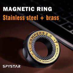 Mechanic Ring Toy Fidget Spinner Fingertip Gyro Ratchet Metal Toy Adult EDC Toys 07FC0E-D4 - KOEEK