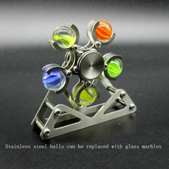Stainless Steel Ferris Wheel Gyroscope Hand Spinner Fidget Decompression EDC Toy 07FC0E-D4 - KOEEK