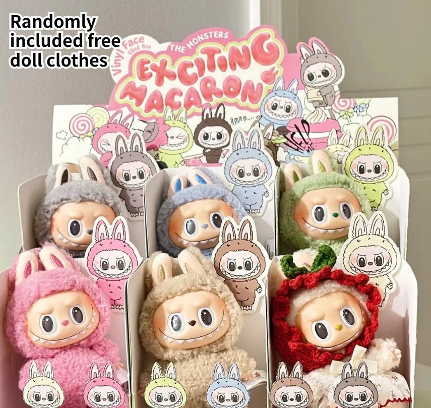 POP MART The Monsters Tasty Macarons Blind Box: Random Vinyl Face Action Figure POP_MART - KOEEK