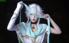 Identity Ⅴ Eli Clark Seer Skin White Prophet Cosplay Costume Outfit Clothes Set 07FC0E-D4 - KOEEK