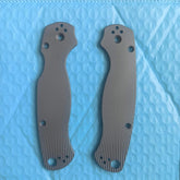 1 Pair Titanium Alloy Knife Handle Scales for Spyderco C81 Para 2 Folding Knives 07FC0E-D4 - KOEEK
