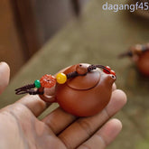 40mm Fingertip Teapot Purple Sand The Tea Favors Ornament Handheld Components 07FC0E-D4 - KOEEK