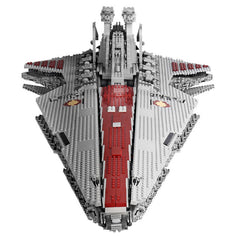 new Mould King 21005 Republic Attack Cruiser Star Spaceship Building Block UCS MOC MOULD KING - KOEEK