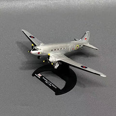 1:144 Douglas C-47 Dakota Transport Aircraft Model Diecast Military Collection 07FC0E-D4 - KOEEK