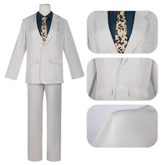 Anime Jujutsu Kaisen 2 Nanami Kento Cosplay Costume Suit Western-style Clothes 07FC0E-D4 - KOEEK