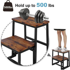 Step stool for adults and children, with a weight capacity of up to 500 pounds. 07FC0E-D4 - KOEEK