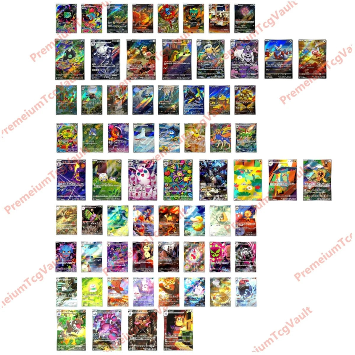 In Stock Pokémon TCG Japanese MEGA Series Full Complete Set - 68 AR Cards NM 07FC0E-D4 - KOEEK