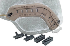MICH2000 Tactical Helmet ACH ARC Accessory Rail Combat Helmet With Bungees 07FC0E-D4 - KOEEK