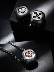 LAUTIE EDC Toys Metal Dice Lucky Pendant EDC Necklace Knife Pendant Men Boy Toy LAUTIE - KOEEK