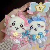 2Pcs Chiikawa Usagi Hachiware Super Magical Girl Plush Doll Keychain Gifts Toys 07FC0E-D4 - KOEEK