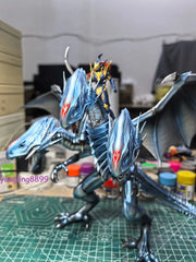 Anime YU-GI-OH! Master Of Knight Dragon Resin Figure Model Toy Collectible 25cm 07FC0E-D4 - KOEEK
