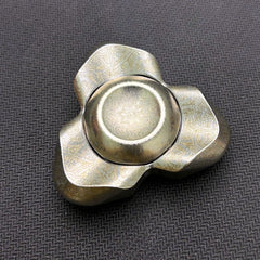 EDC Fidget Spinner Stainless Steel Retro Silver Hand Spinner Relieve Stress Toy 07FC0E-D4 - KOEEK