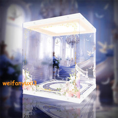 APEX Azur Lane Jersey Snow-White Ceremony Ver. 1/7 LED Acrylic Display Box 07FC0E-D4 - KOEEK