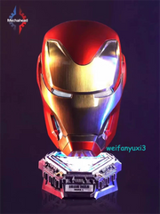 US!! Iron Man MK50 Helmet 1/1 Wearable Voice Control Deformation Prop Helmet 07FC0E-D4 - KOEEK