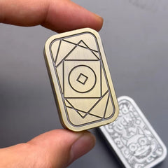 Good Luck Cat EDC Fidget Slider Alloy Fun Mechanical Push Fidget Toys Kawaii 07FC0E-D4 - KOEEK