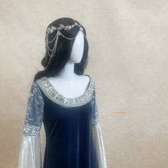 The Lord of the Rings Evenstar Arwen Cosplay Dress Costume Adult 07FC0E-D4 - KOEEK