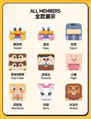 Authentic Disney Classics POP CUBE-2 Series Blind Box Figures Toy MINI Doll 07FC0E-D4 - KOEEK