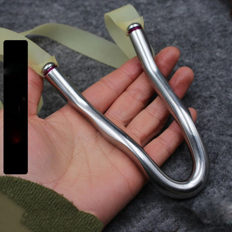 Hunting Slingshot Archery Slingbow Recurve Catapult Rubber Band Shooting Target 07FC0E-D4 - KOEEK