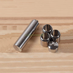 EDC Tiremet Titanium 3 Groups Storage Case Capsule Seal Container Tool FB-05 TIREMET - KOEEK