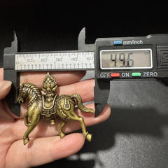 Tibetan Brass Craftsmanship Feng Shui Decorative Ornament 07FC0E-D4 - KOEEK