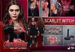 In Stock!HotToys 1/6 MMS301 Avengers 2 Age of Ultron Scarlet Witch Figure Toy 07FC0E-D4 - KOEEK
