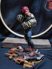 Handmade 1/8 League of Legends Vi 21cm Action Figure Model Painted Resin Model HANDMADE - KOEEK