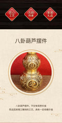 Brass Bagua Gourd With Lid Hollow Feng Shui Bedroom Home Decor Hanging Ornament 07FC0E-D4 - KOEEK