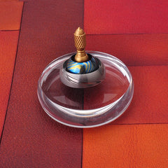 Professional K9 Cristal Glass Base for Spinning Top Precise Made mini size 2.6’ 07FC0E-D4 - KOEEK