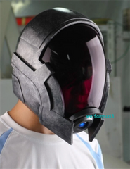 Replica MASS EFFECT Tali Zorah Cosplay Helmet FRP Mask Headwear Halloween Prop 07FC0E-D4 - KOEEK
