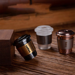 Fidget Spinner Metal Wanwu Paper Cup Bead Pendant EDC Adult Stress Relief Toys 07FC0E-D4 - KOEEK