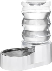 Automatic Pet Waterer, BPA Free, Gravity-Fed Stainless Steel Waterer 07FC0E-D4 - KOEEK