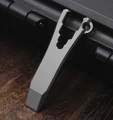 Mini Titanium Keychain Multi Tools Pry Bar EDC Crowbar Bottle Opener Wrench Tool 07FC0E-D4 - KOEEK