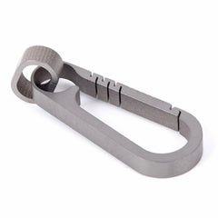 Titanium Alloy Carabiner D-Ring Key Chain Keychain Hook Clip Outdoor Pendant EDC 07FC0E-D4 - KOEEK