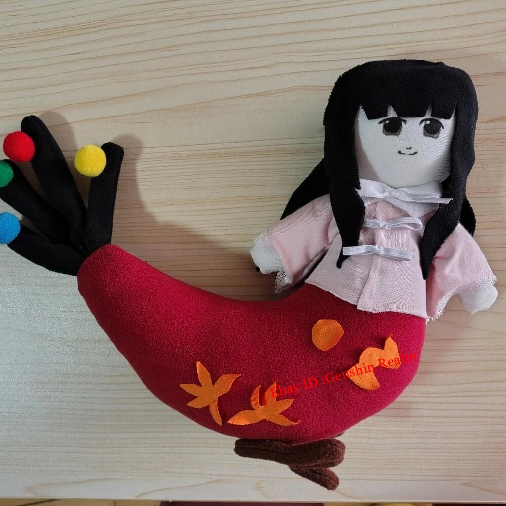 Anime Touhou Project Animal Series Houraisan Kaguya Chicken Plush Doll Toy Gift 07FC0E-D4 - KOEEK