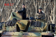 GO-TRUCK 1/6 WWII German Assault Tank No. 3 Metal Model Grey Color In Stock GO-TRUCK - KOEEK