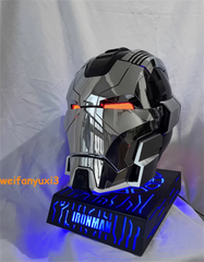 Iron Man Helmet MK17 1/1 Wearable Helmet English Voice-controlled Mask Transform 07FC0E-D4 - KOEEK