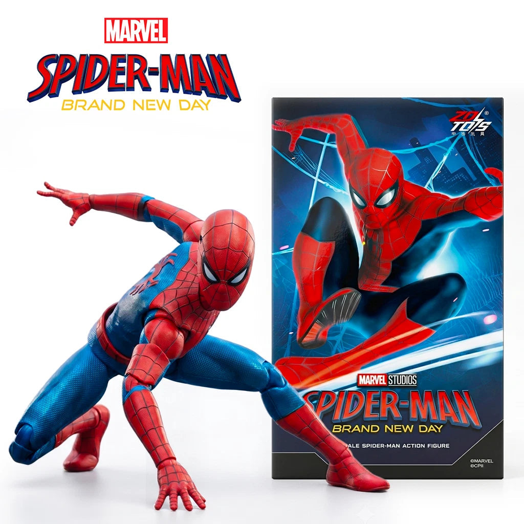 ZD Toys Marvel Spider-Man Day 1/10 Scale Collectible Figure 07FC0E-D4 - KOEEK