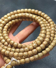 120 Beads Mala Necklace 8×9mm Star & Moon Bodhi Prayer ecology HaiNan 07FC0E-D4 - KOEEK