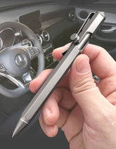 Titanium Alloy Bolt Ballpoint Pen Signature Writing Pen Outdoor Pocket EDC Tools EDC - KOEEK