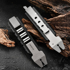Titanium Alloy Decompression Outdoor Multifunctional EDC Survival Tool Gifts 07FC0E-D4 - KOEEK