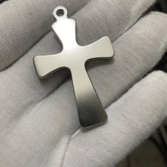 TA15 Titanium alloy Cross Pendant Durable Outdoor EDC Jewelry 07FC0E-D4 - KOEEK