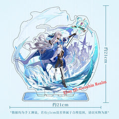Anime Honkai: Star Rail Bronya Rand Acrylic Desktop Stand Figure Collection 07FC0E-D4 - KOEEK