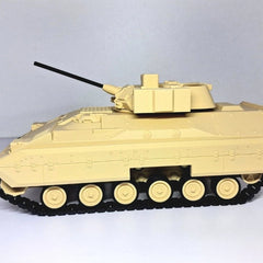 1:35M2 Bradley Infantry Fighting Vehicle Assembled Military Tank Model Desktop 07FC0E-D4 - KOEEK