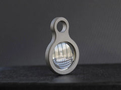Outdoor Survival Portable Titanium Magnifying Glass Lens Handheld Pendant EDC EDC - KOEEK