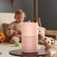 Bedroom Air Purifier with 3-in-1 Filter360° Omni-Directional Quiet Air Purifier 07FC0E-D4 - KOEEK