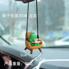 Cartoon Car Hanging Ornament Interior Pendant Car Decor Accessory 07FC0E-D4 - KOEEK