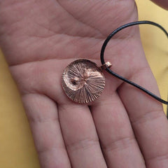 Vintage Ancient Looking Yin Yang Necklace Charm Pendant Necklaces for Women Men 07FC0E-D4 - KOEEK