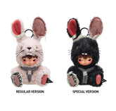 Authentic HIRONO Little Hare Plush Toy Pendant Figures Gift POPMART Doll Cute 07FC0E-D4 - KOEEK